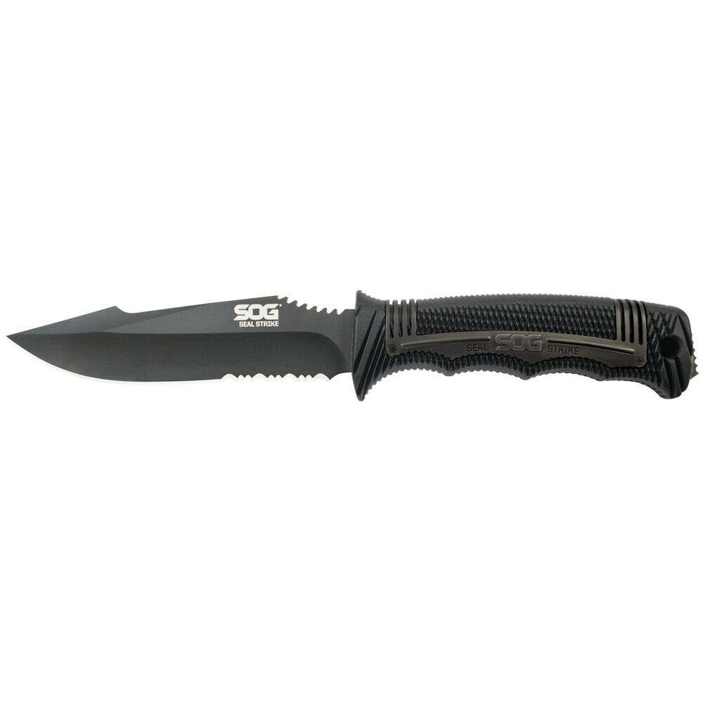 Knives SOG Knives&Tools Ready Series SEAL STRIKE - BLACK TINI- DELUXE SHEATH